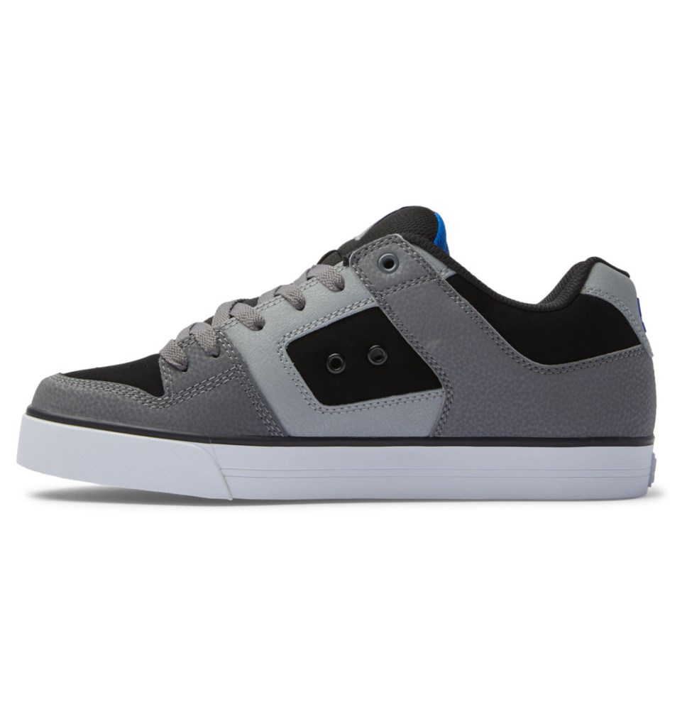 Basket DC Shoes France Pure Noir Grise Bleu Homme | TDK-2828407