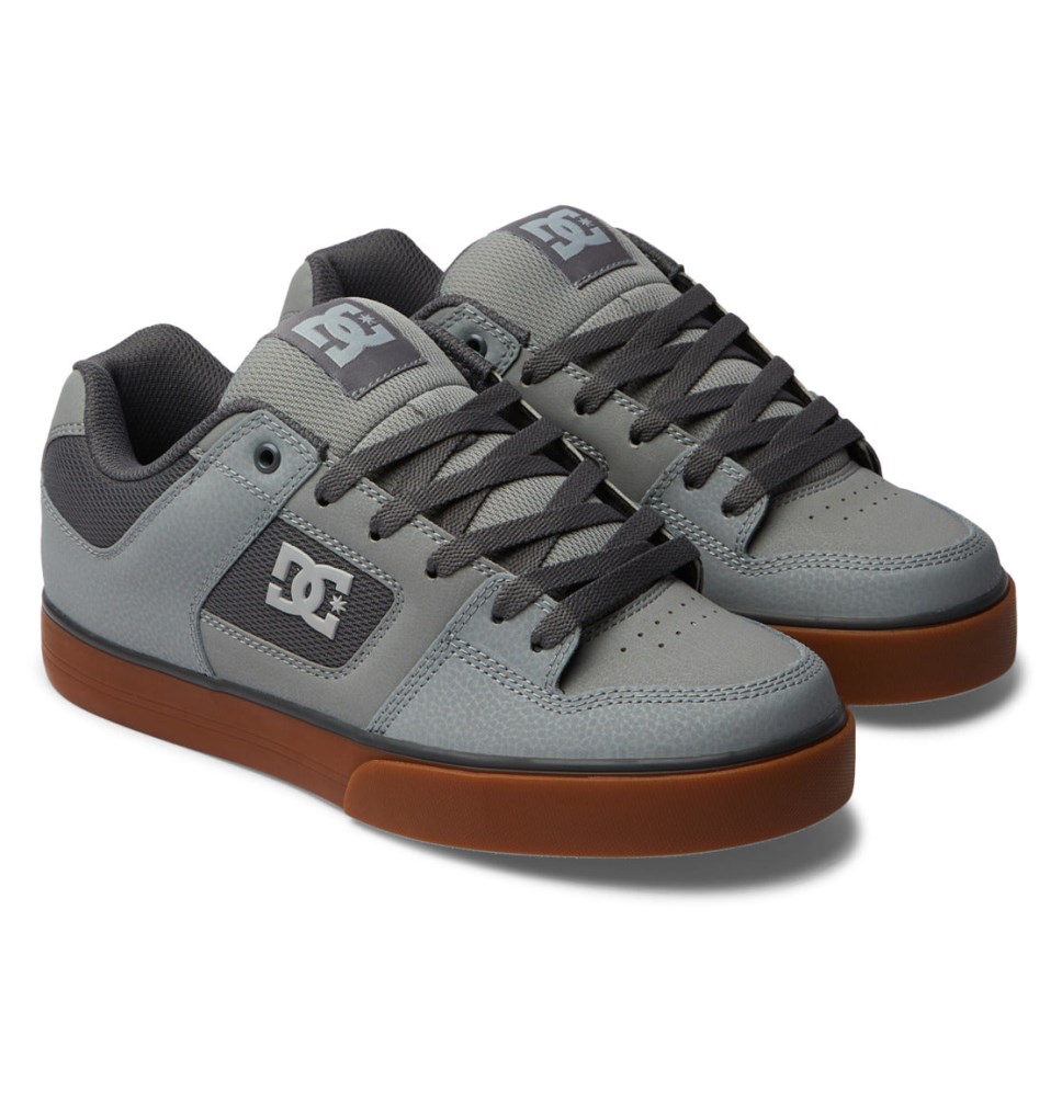 Basket DC Shoes France Pure Grise Foncé Homme | KWB-6028506