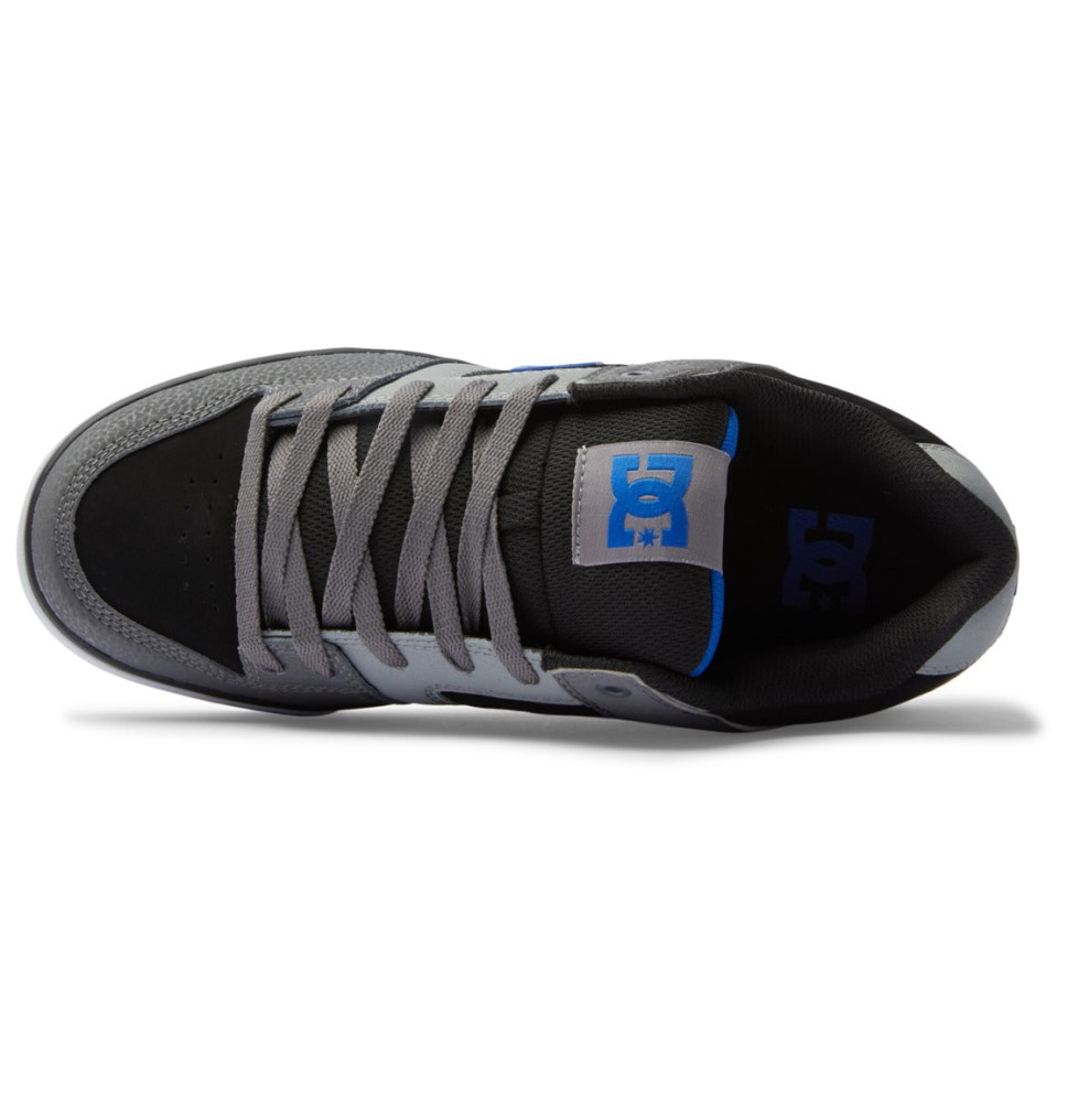 Basket DC Shoes France Pure Noir Grise Bleu Homme | TDK-2828407