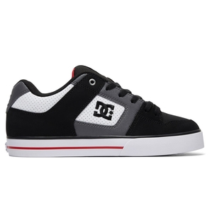 Basket DC Shoes France Pure Blanche Noir Rouge Homme | ZEJ-5090459