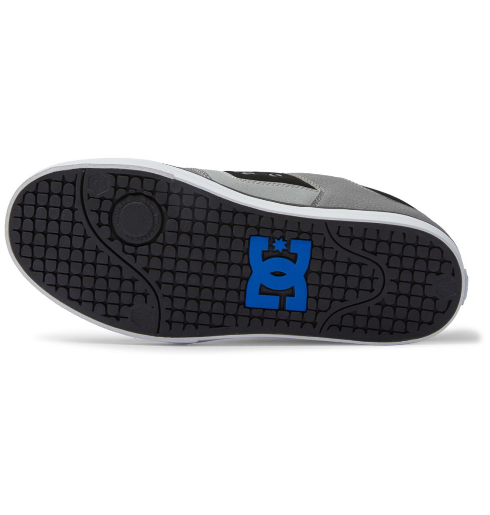 Basket DC Shoes France Pure Noir Grise Bleu Homme | TDK-2828407