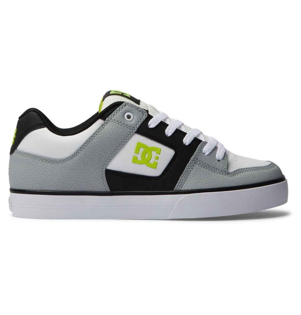 Basket DC Shoes France Pure Blanche Vert Clair Homme | JOK-6763725