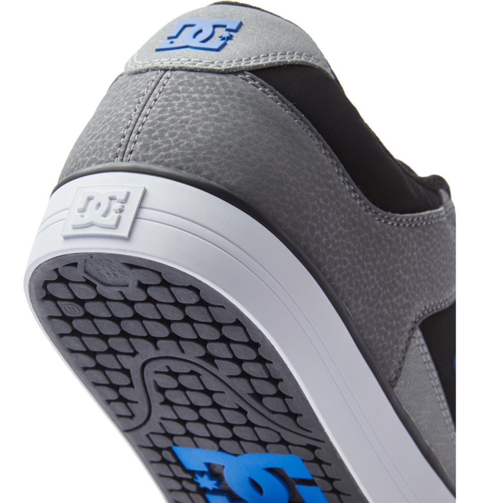 Basket DC Shoes France Pure Noir Grise Bleu Homme | TDK-2828407