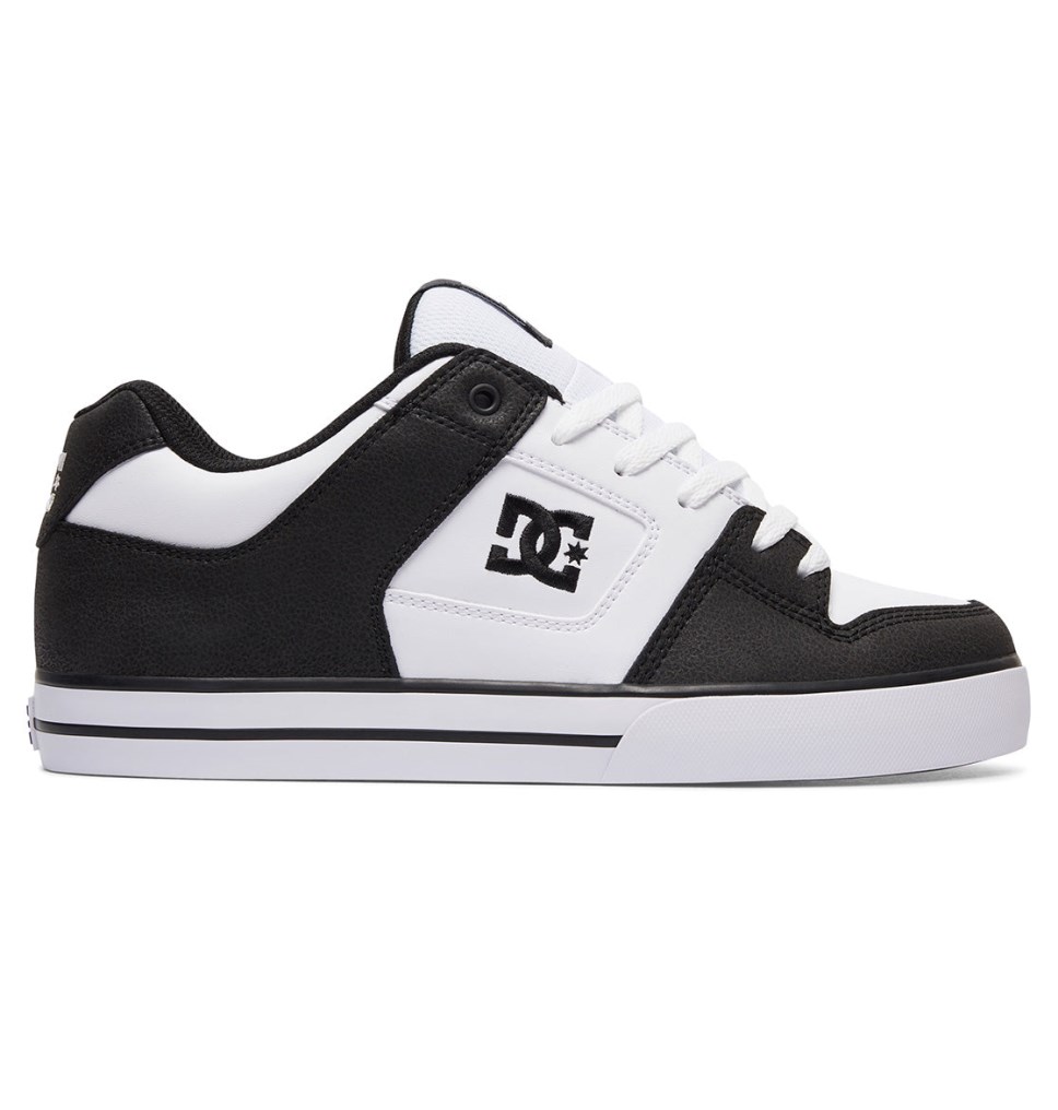 Basket DC Shoes France Pure Noir Blanche Homme | XAT-3509010