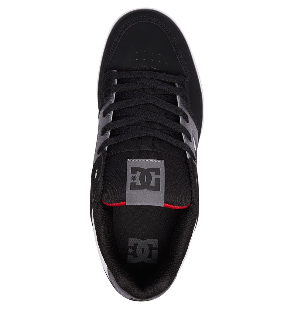 Basket DC Shoes France Pure Blanche Noir Rouge Homme | ZEJ-5090459