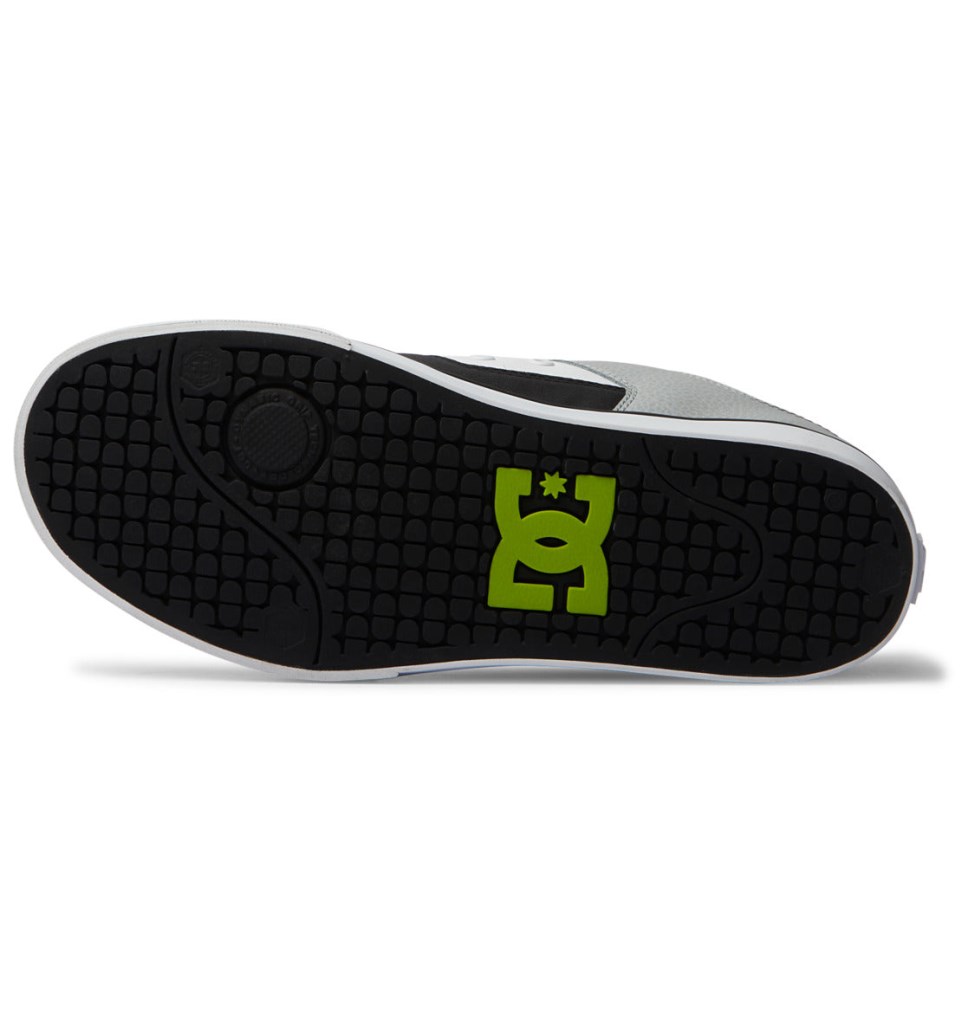 Basket DC Shoes France Pure Blanche Vert Clair Homme | JOK-6763725