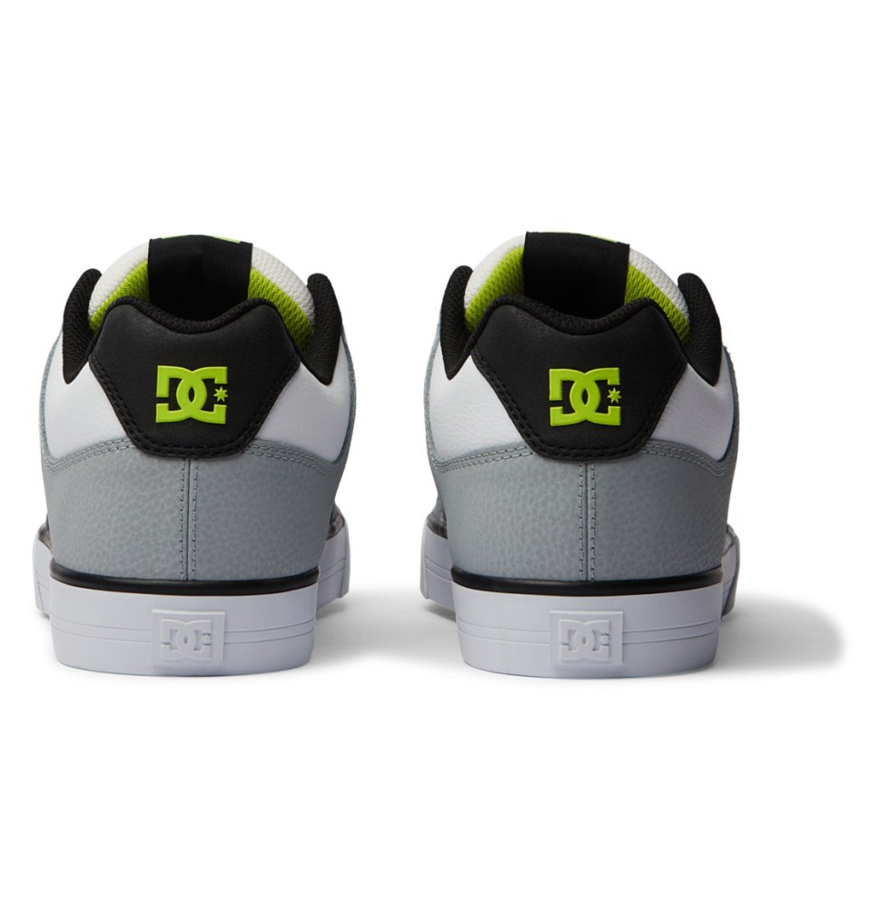 Basket DC Shoes France Pure Blanche Vert Clair Homme | JOK-6763725