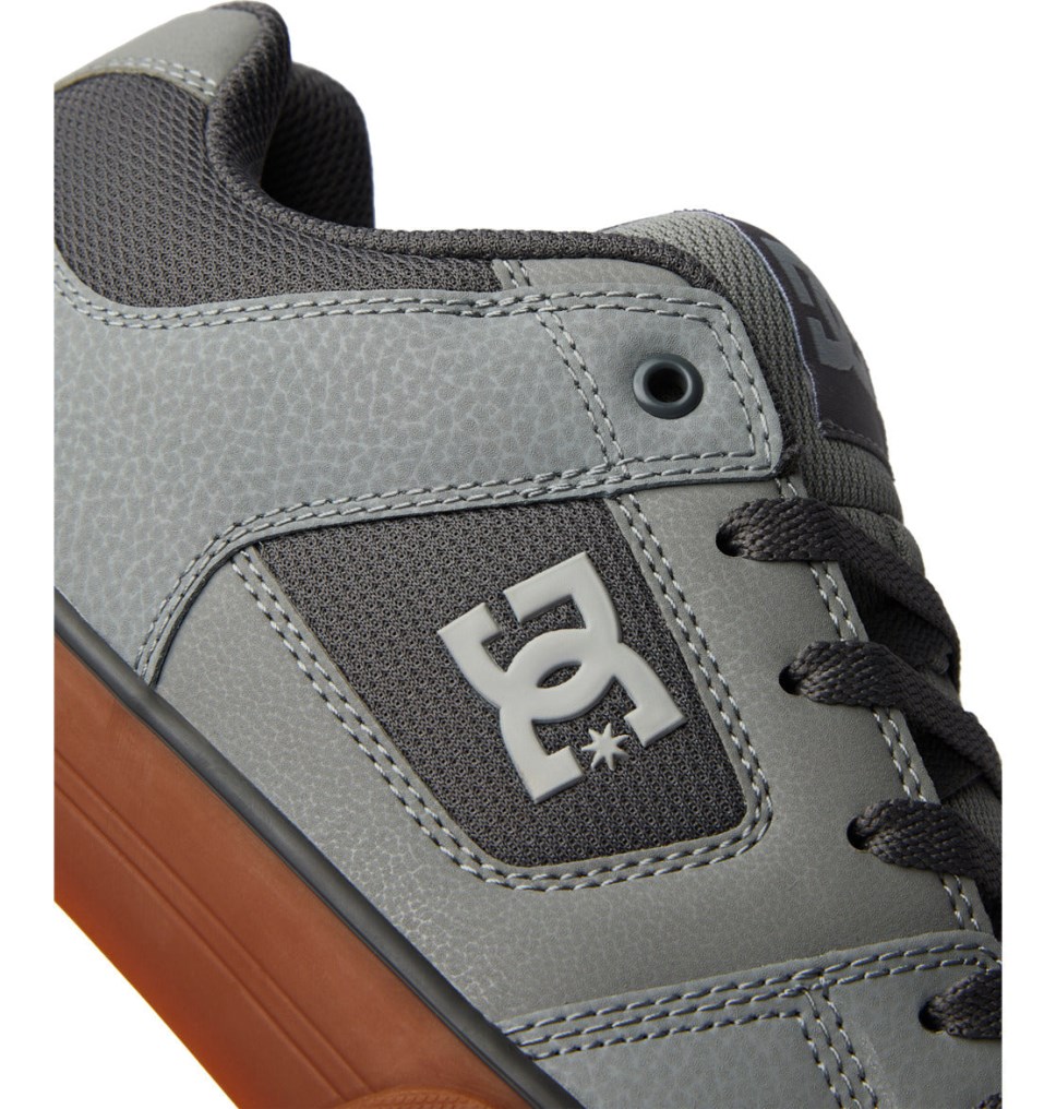 Basket DC Shoes France Pure Grise Foncé Homme | KWB-6028506