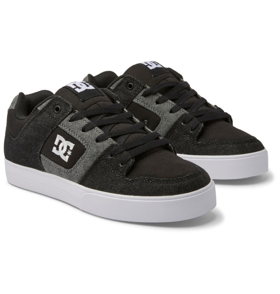 Basket DC Shoes France Pure Noir Bleu Homme | WTP-9503465