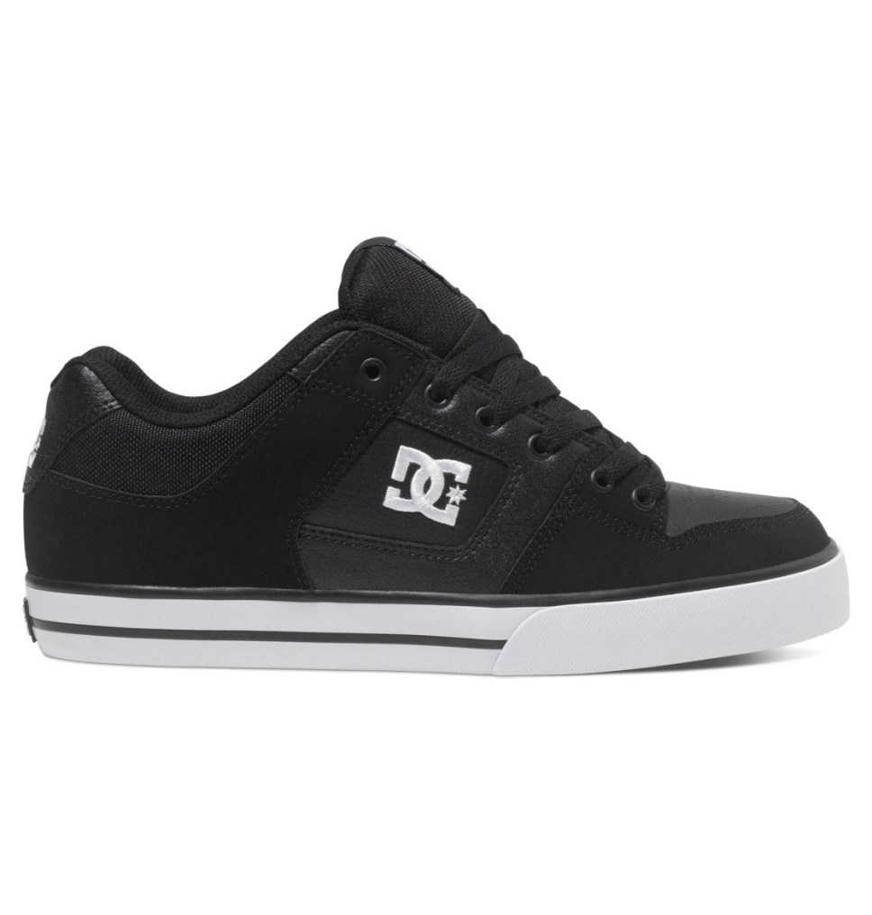 Basket DC Shoes France Pure Noir Blanche Homme | BOC-9074979