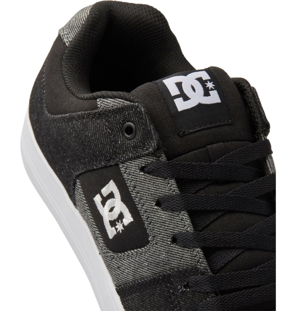 Basket DC Shoes France Pure Noir Bleu Homme | WTP-9503465