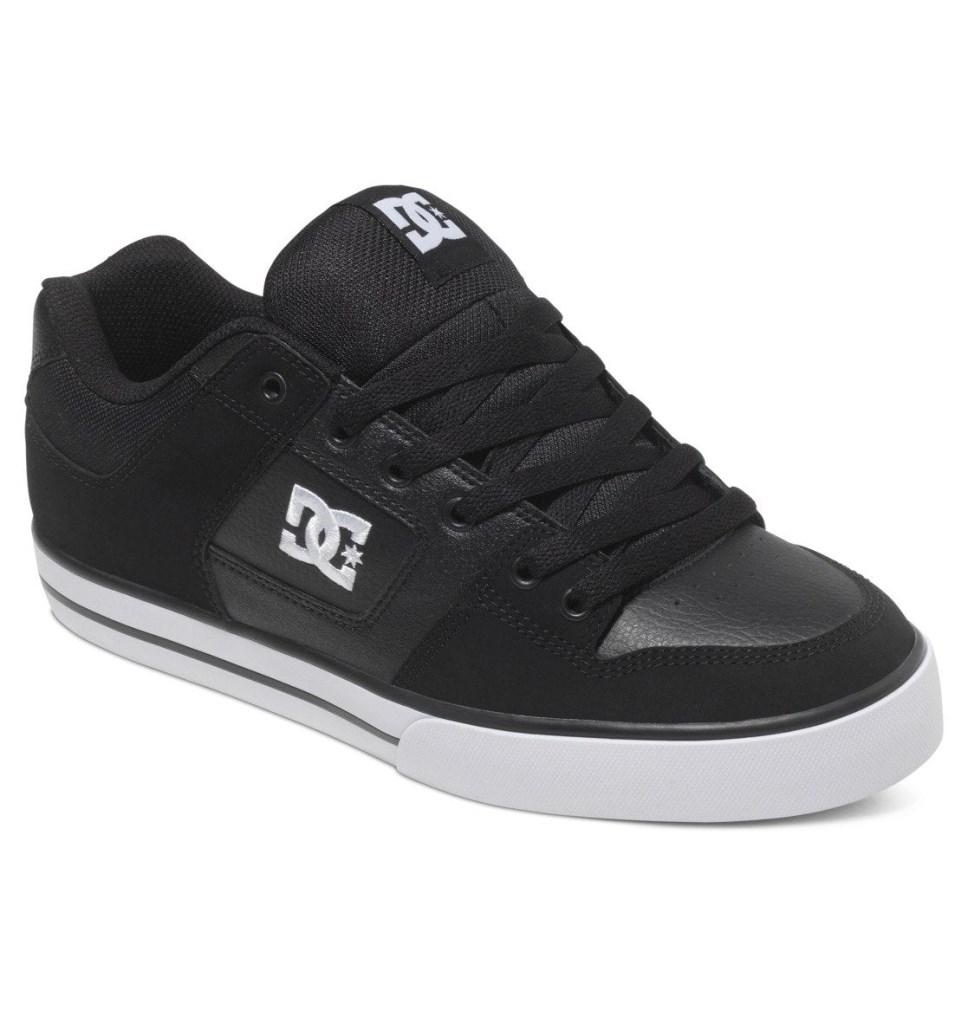 Basket DC Shoes France Pure Noir Blanche Homme | BOC-9074979