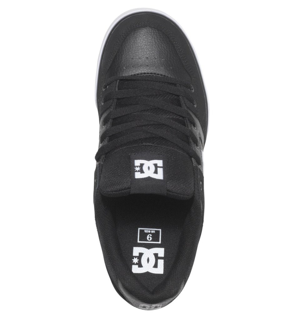 Basket DC Shoes France Pure Noir Blanche Homme | BOC-9074979