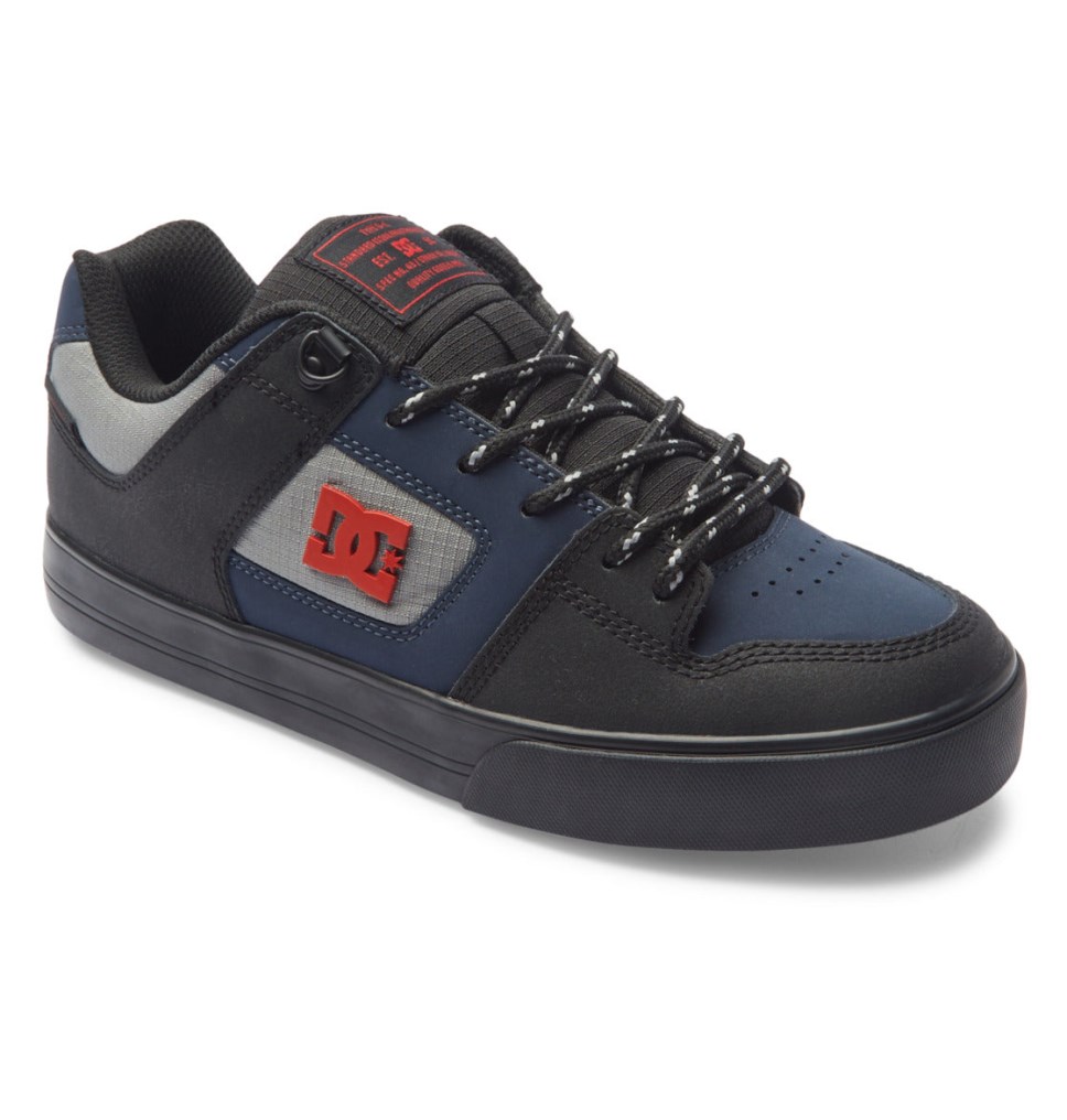 Chaussure Skate DC Shoes France Pureized Bleu Marine Noir Homme | BWK-6659708