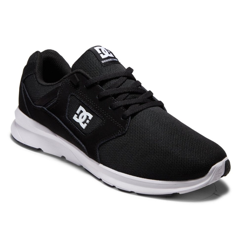 Basket DC Shoes France Skyline Lightweight Noir Blanche Homme | QFT-1138112