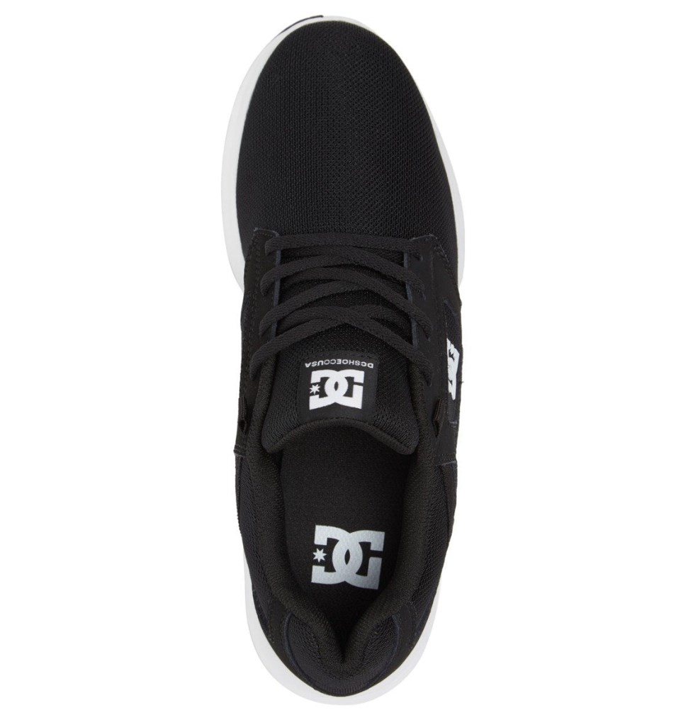 Basket DC Shoes France Skyline Lightweight Noir Blanche Homme | QFT-1138112