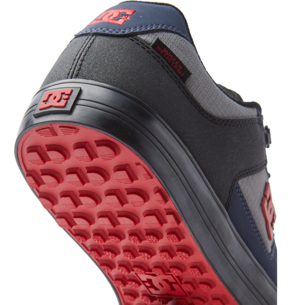 Chaussure Skate DC Shoes France Pureized Bleu Marine Noir Homme | BWK-6659708