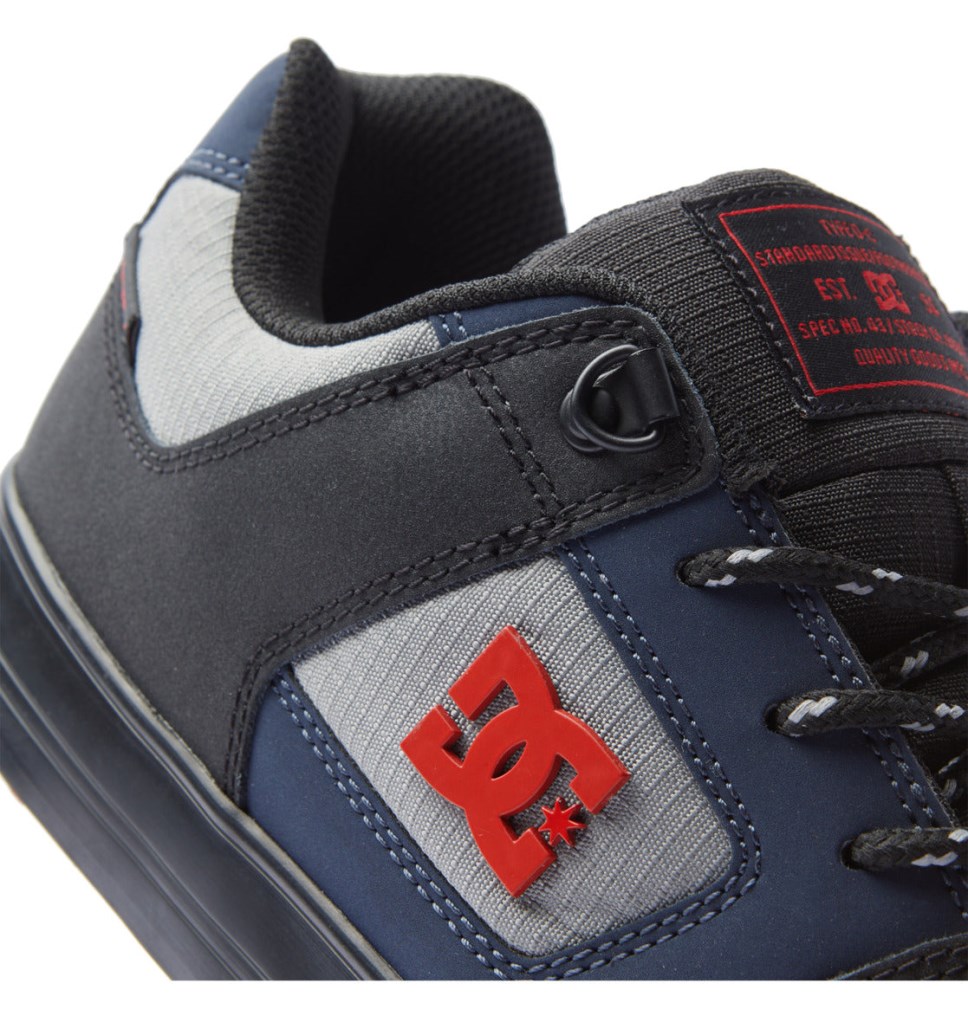 Chaussure Skate DC Shoes France Pureized Bleu Marine Noir Homme | BWK-6659708