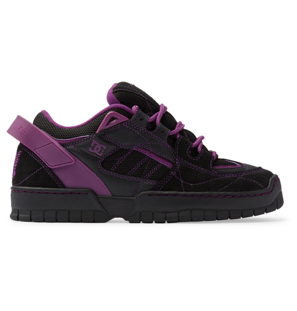 Basket DC Shoes France Spectre Needles Noir Violette Homme | TBO-5406849