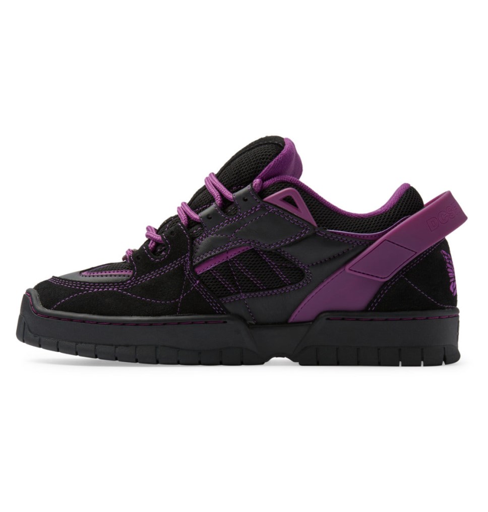 Basket DC Shoes France Spectre Needles Noir Violette Homme | TBO-5406849