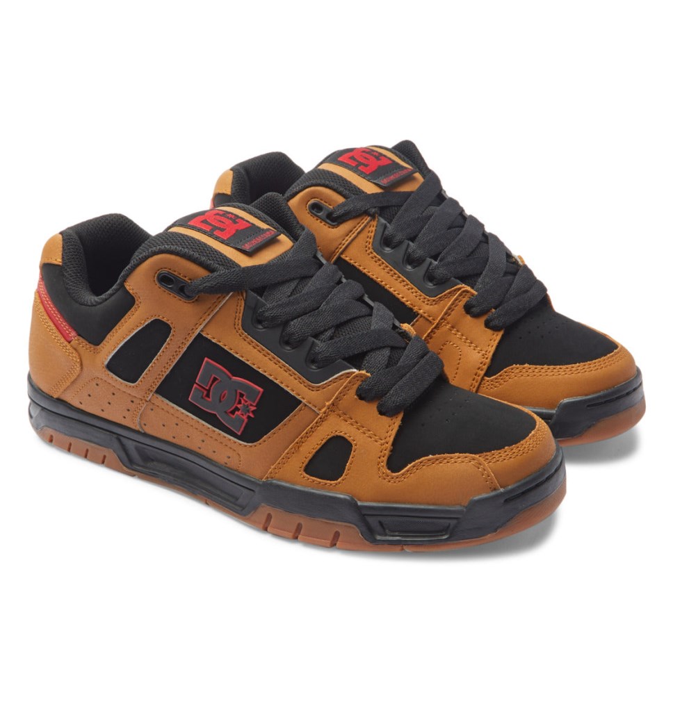 Basket DC Shoes France Stag Noir Marron Homme | AOE-9898460