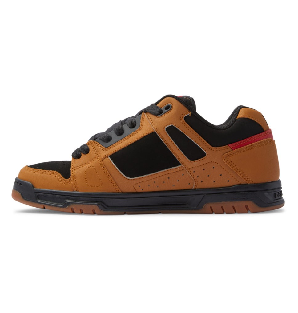 Basket DC Shoes France Stag Noir Marron Homme | AOE-9898460