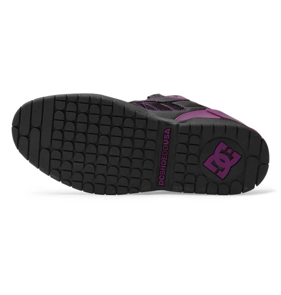 Basket DC Shoes France Spectre Needles Noir Violette Homme | TBO-5406849