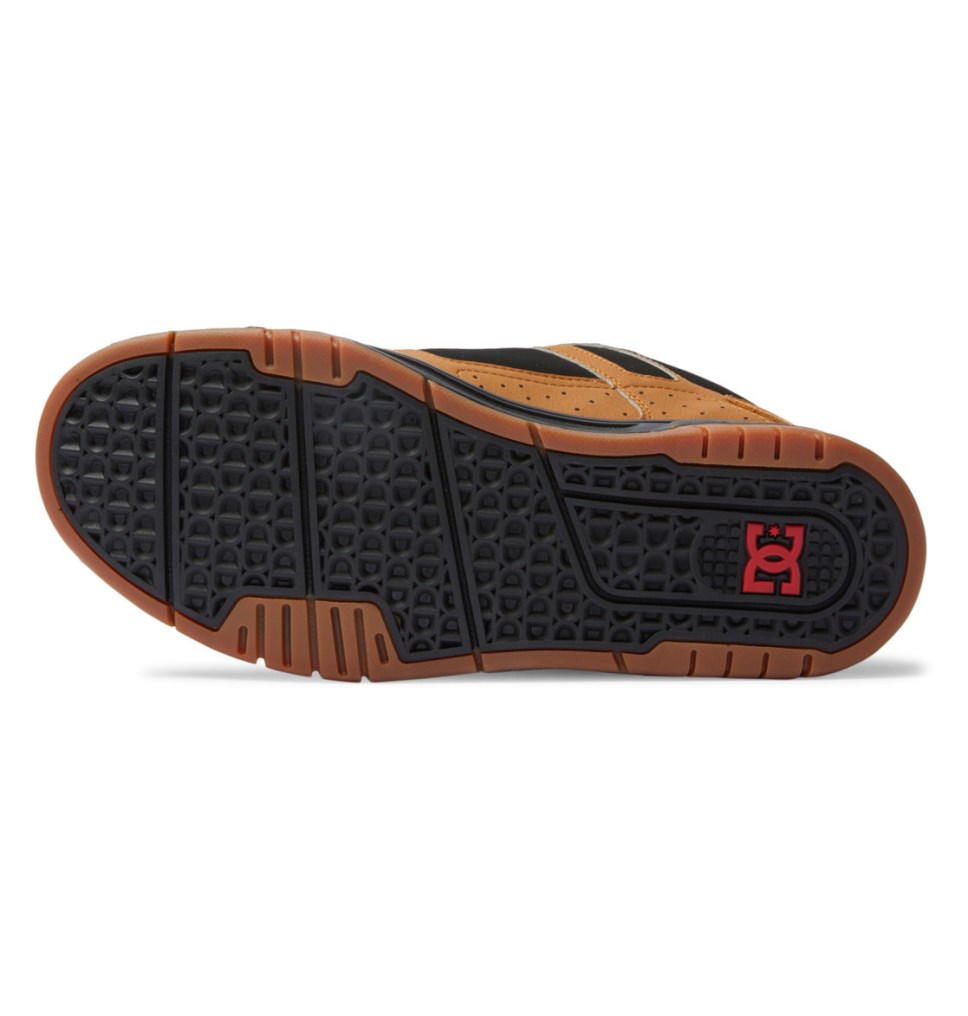 Basket DC Shoes France Stag Noir Marron Homme | AOE-9898460