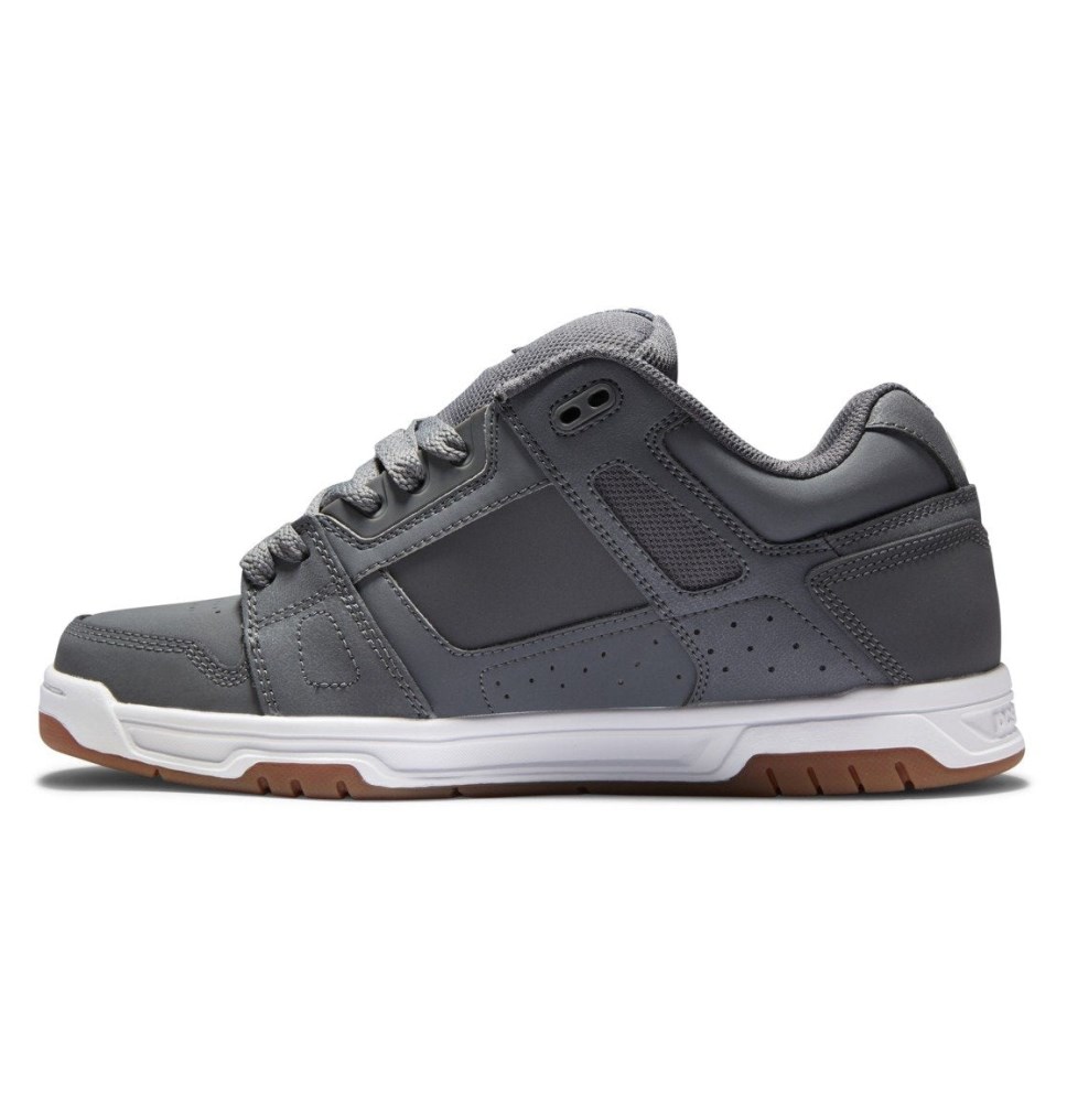 Basket DC Shoes France Stag Grise Homme | DCM-7504548