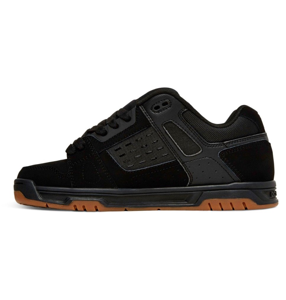 Basket DC Shoes France Stag Noir Homme | HJJ-8875904