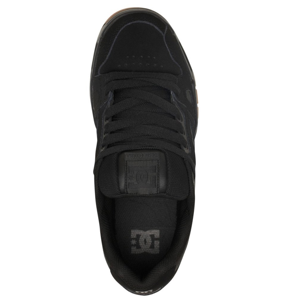 Basket DC Shoes France Stag Noir Homme | HJJ-8875904