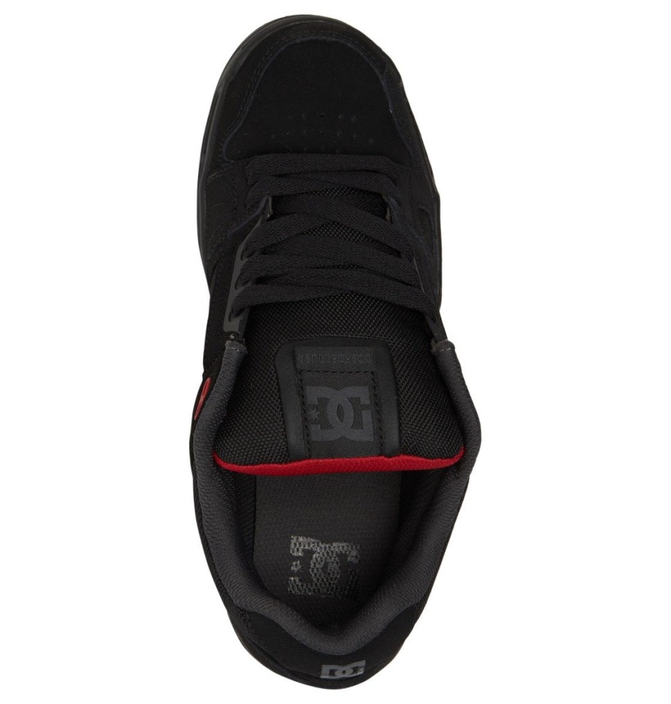 Basket DC Shoes France Stag Noir Grise Rouge Homme | XYE-4829653