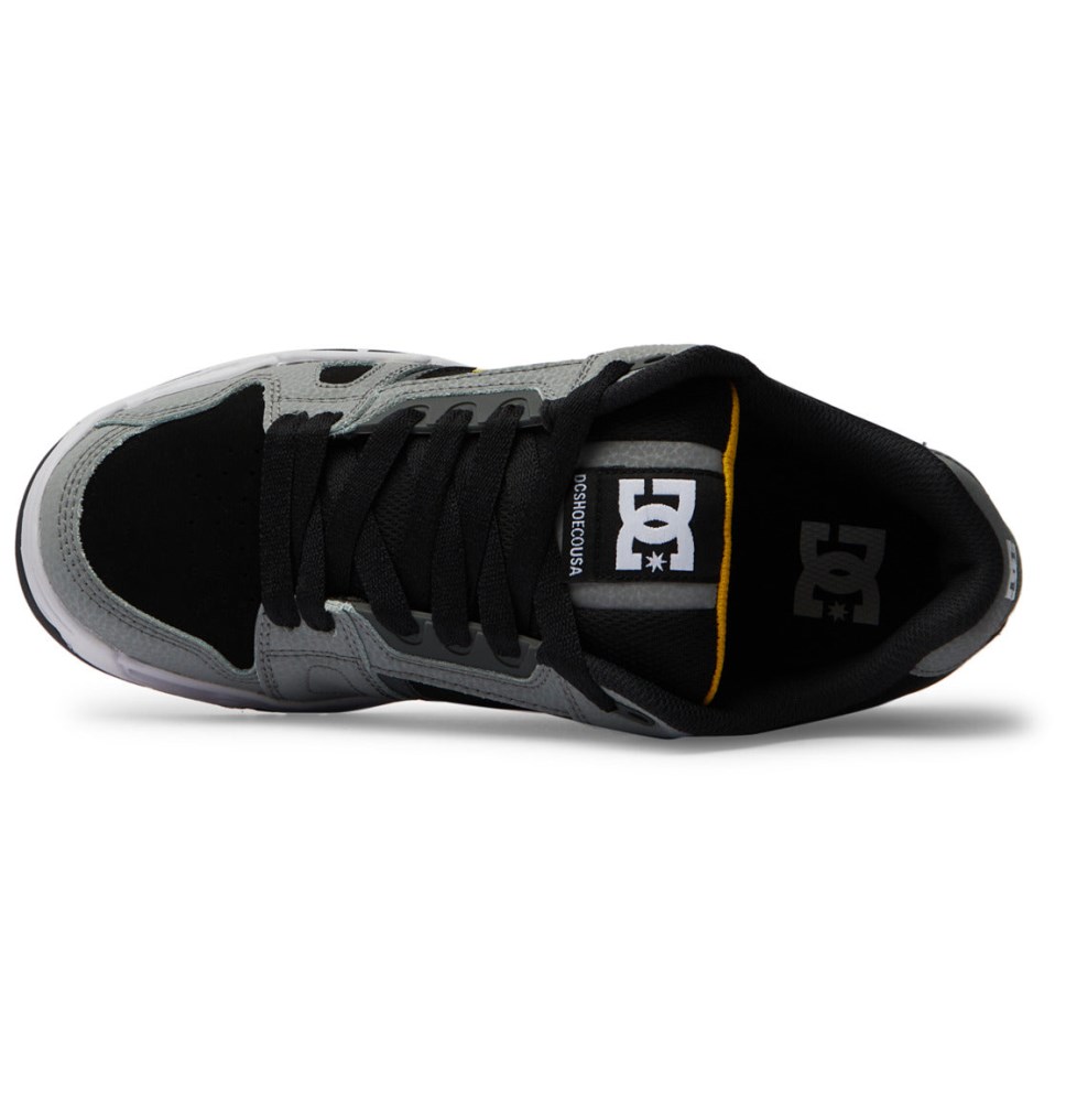 Basket DC Shoes France Stag Grise Jaune Homme | IYZ-7960261