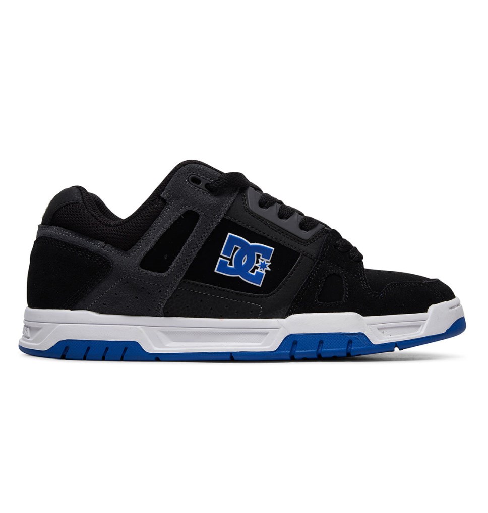 Basket DC Shoes France Stag Noir Bleu Homme | JQH-5799990