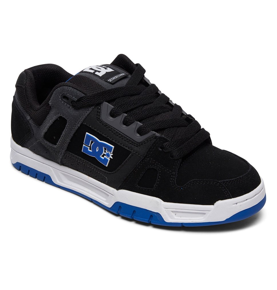 Basket DC Shoes France Stag Noir Bleu Homme | JQH-5799990