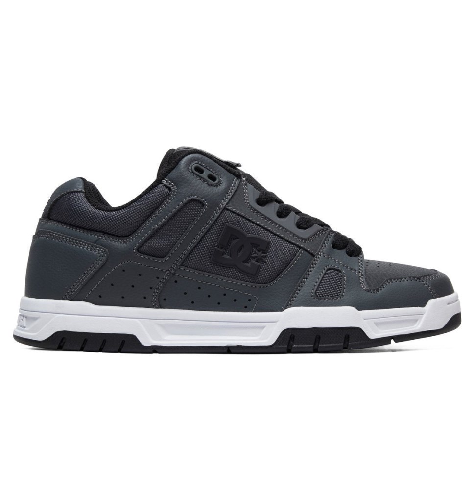 Basket DC Shoes France Stag Grise Foncé Homme | MMO-4717225