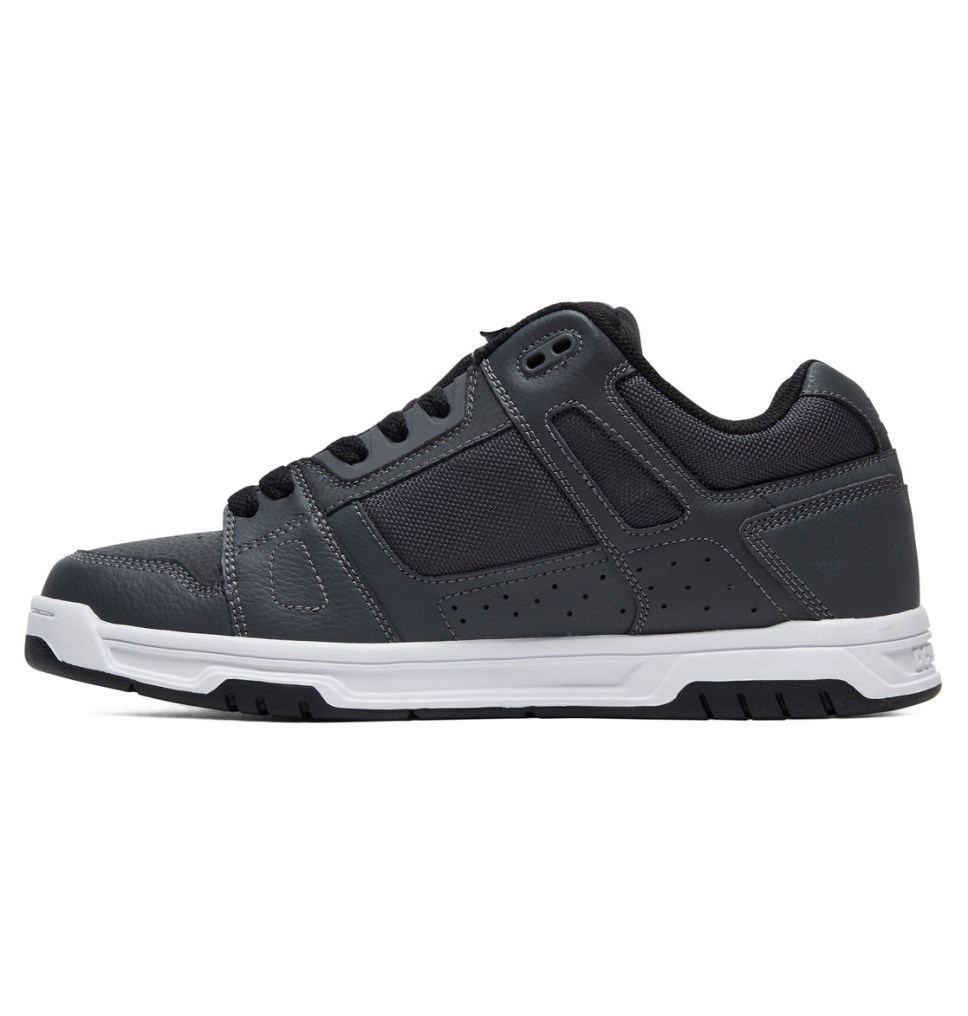 Basket DC Shoes France Stag Grise Foncé Homme | MMO-4717225