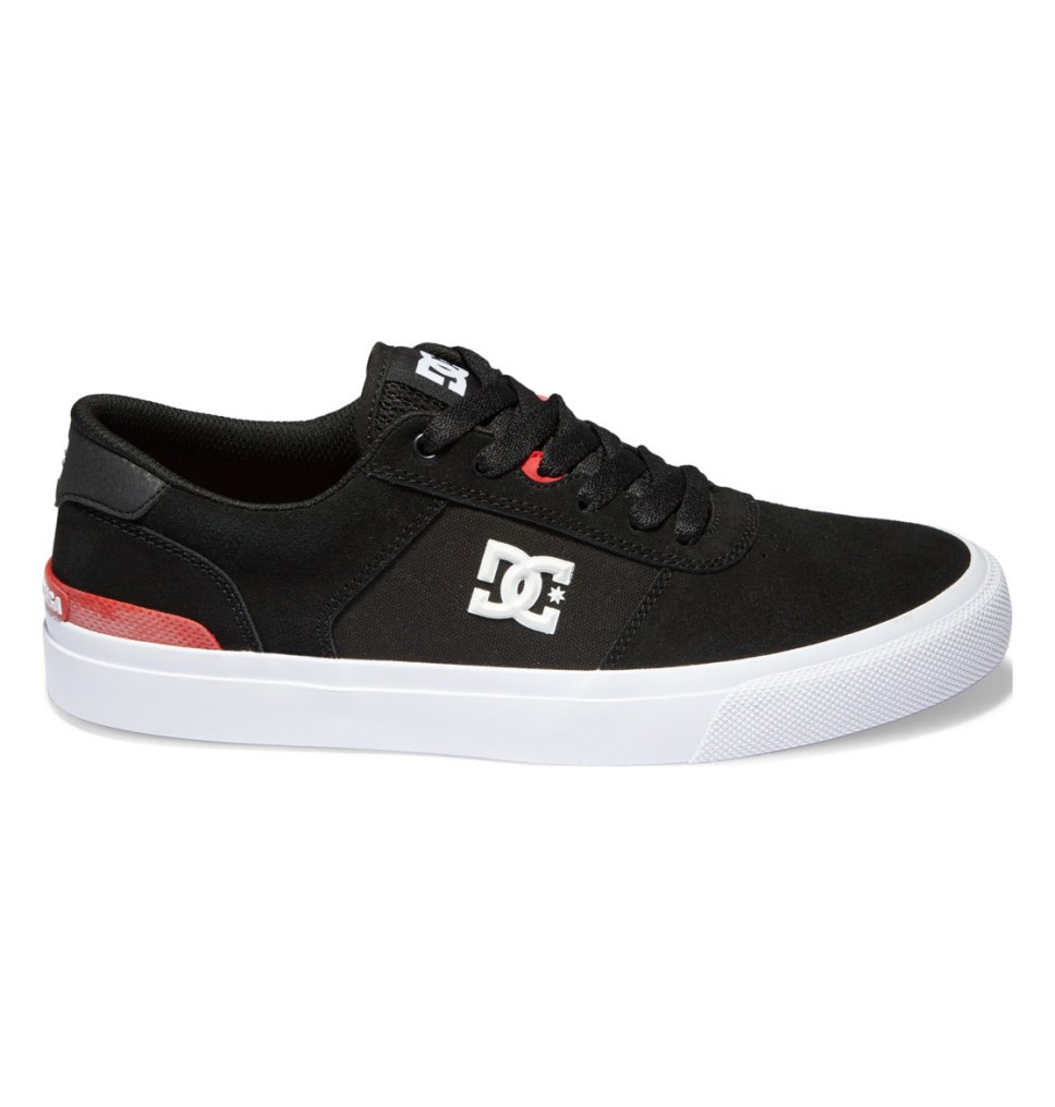 Chaussure Skate DC Shoes France Teknic S Noir Blanche Homme | SJR-6166731