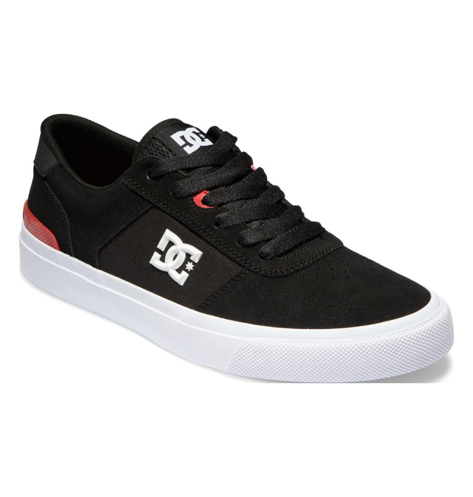 Chaussure Skate DC Shoes France Teknic S Noir Blanche Homme | SJR-6166731