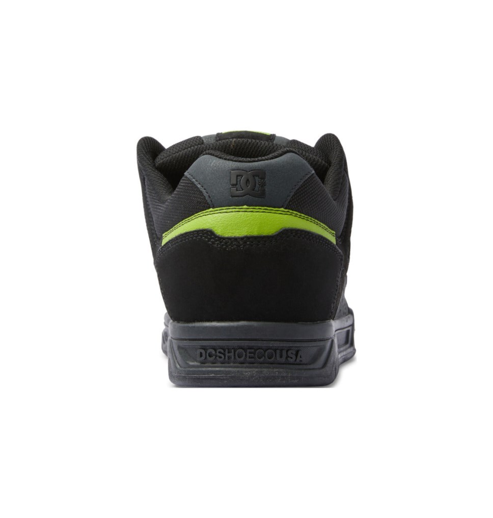 Basket DC Shoes France Stag Noir Vert Clair Homme | MKV-9932780