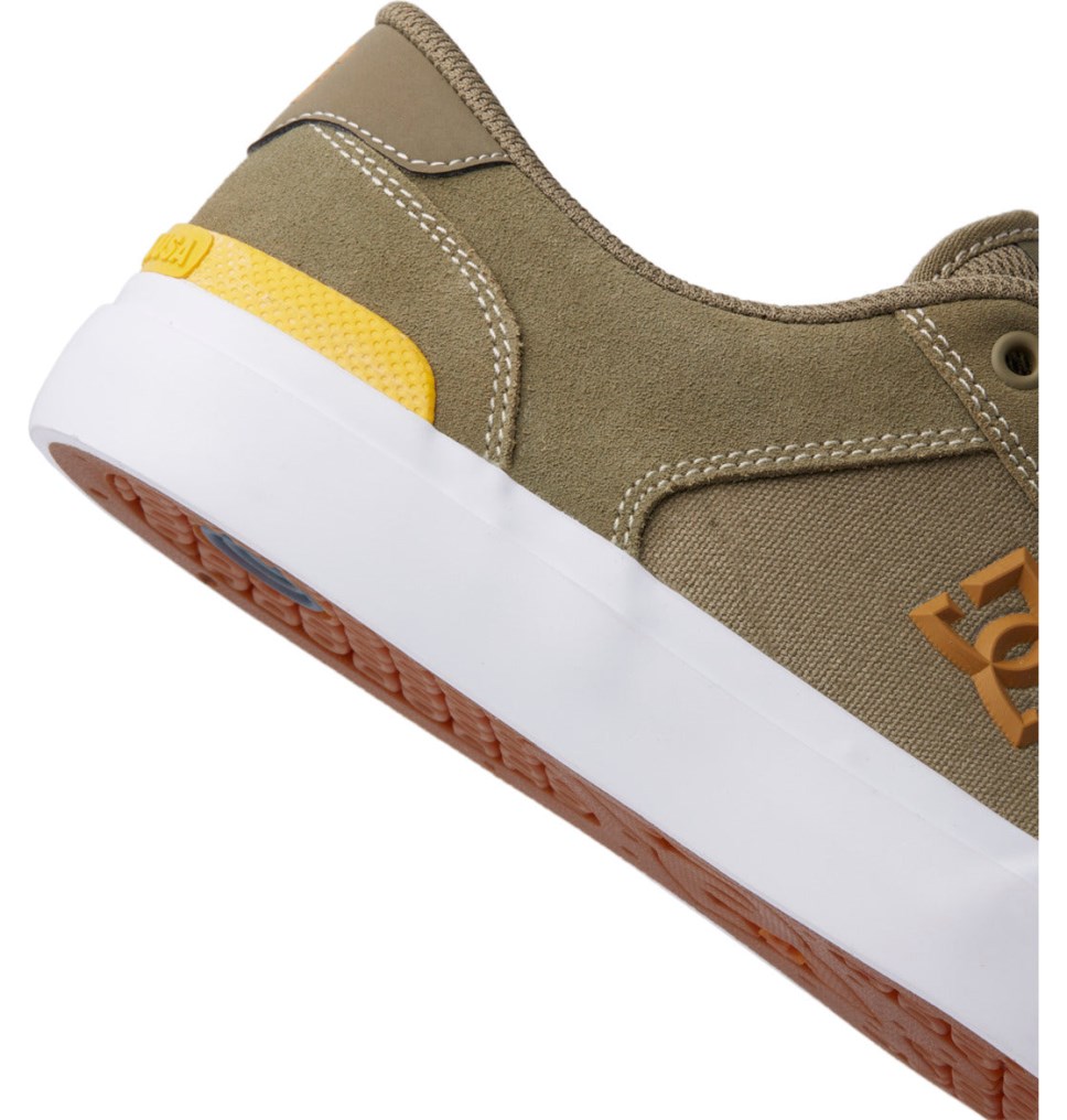 Chaussure Skate DC Shoes France Teknic S Vert Olive Homme | SAB-2456770