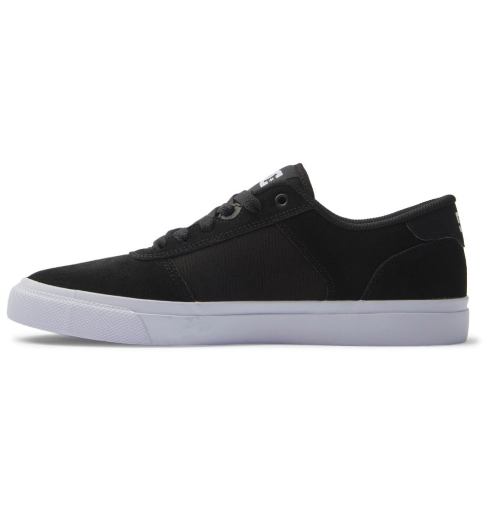 Basket DC Shoes France Teknic Noir Blanche Homme | HLU-1537097