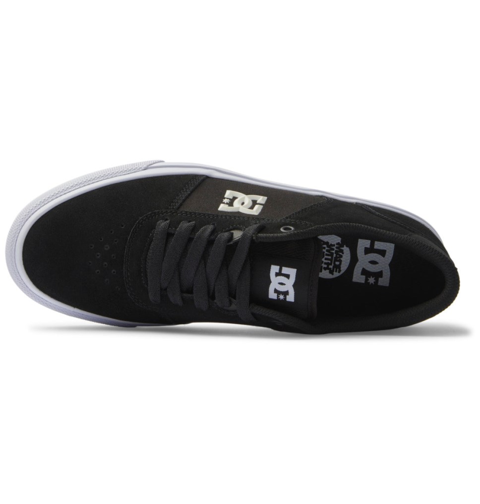 Basket DC Shoes France Teknic Noir Blanche Homme | HLU-1537097