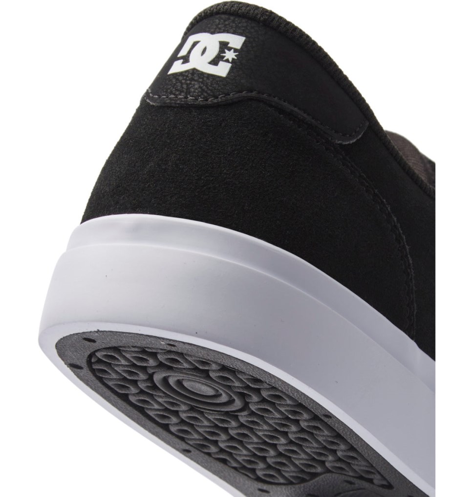 Basket DC Shoes France Teknic Noir Blanche Homme | HLU-1537097