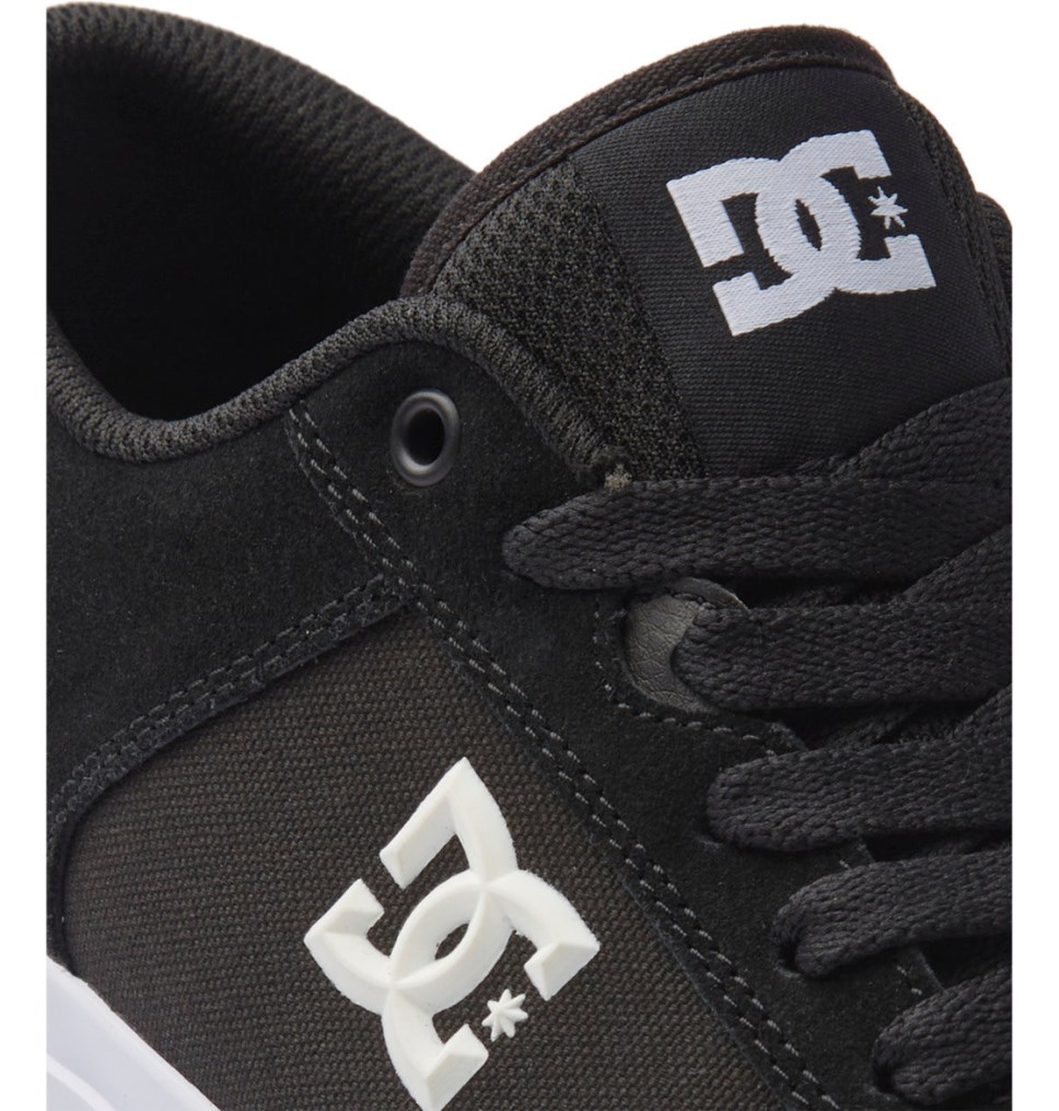 Basket DC Shoes France Teknic Noir Blanche Homme | HLU-1537097