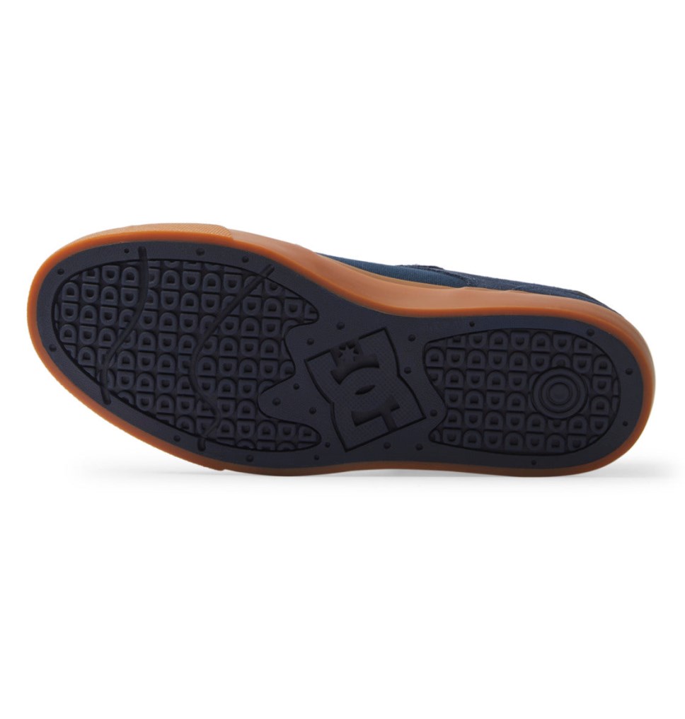 Basket DC Shoes France Teknic Bleu Marine Homme | ZNE-5841941