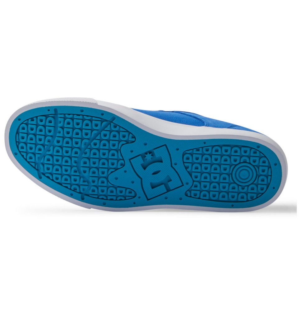 Basket DC Shoes France Teknic Bleu Blanche Homme | YVD-4649991