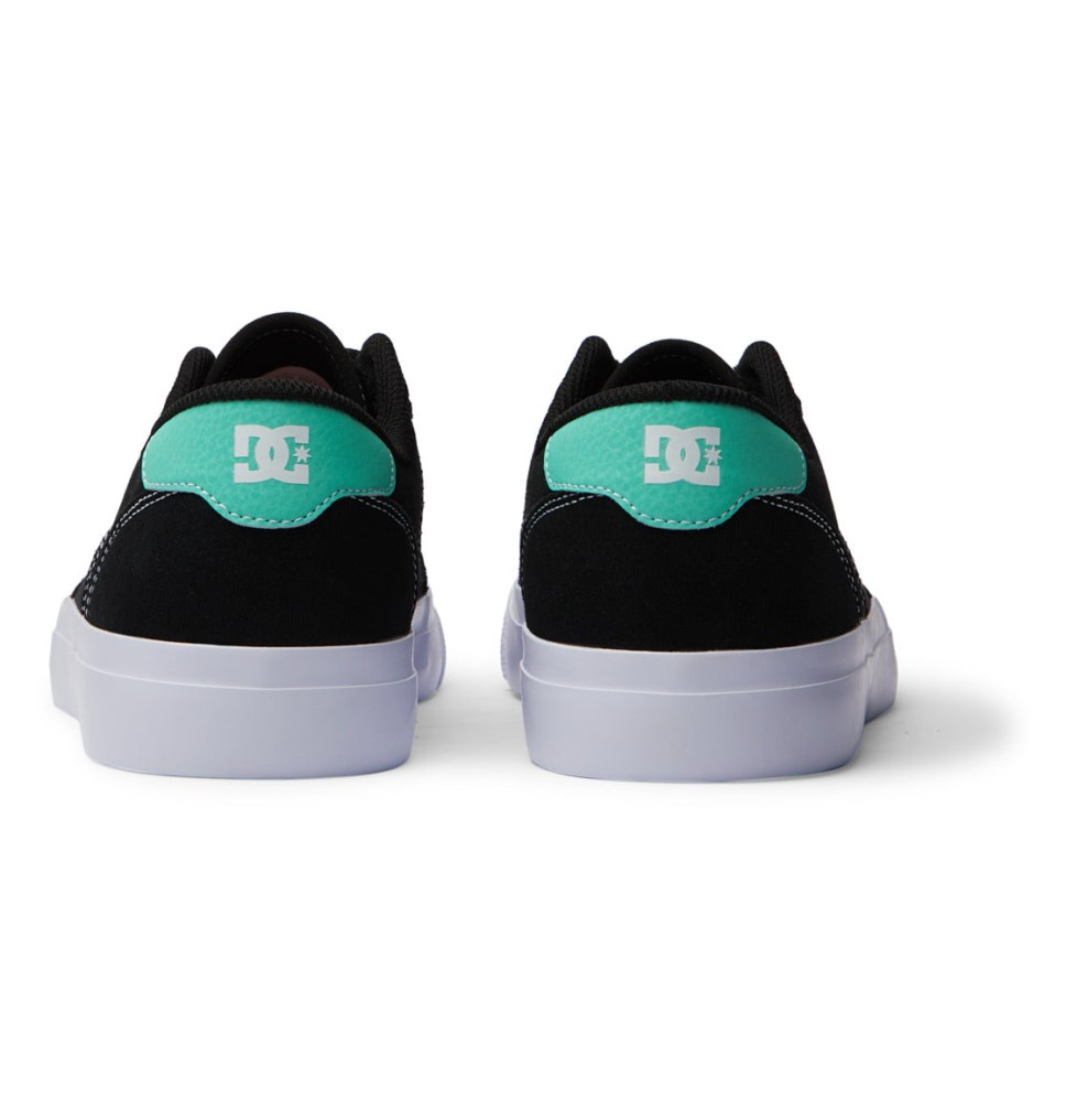 Basket DC Shoes France Teknic Noir Blanche Turquoise Homme | BFR-9134434