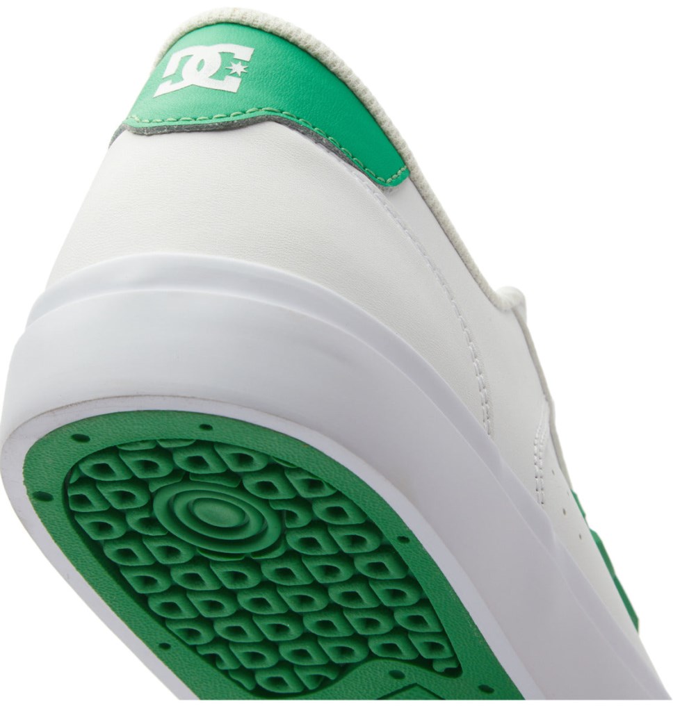 Basket DC Shoes France Teknic Blanche Vert Homme | MRW-7807144