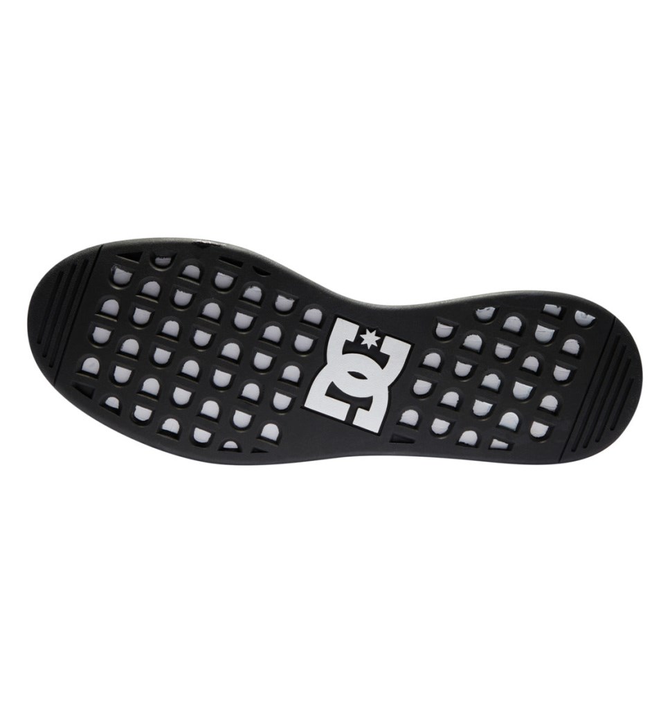 Basket DC Shoes France Transit Noir Blanche Homme | IEQ-5750021